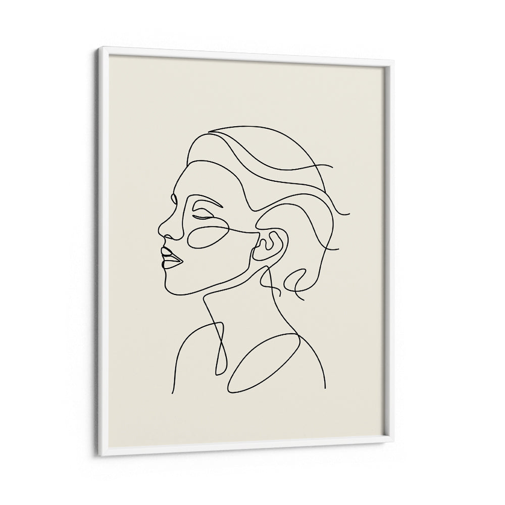 Song - White Nook At You Matte Paper White Frame