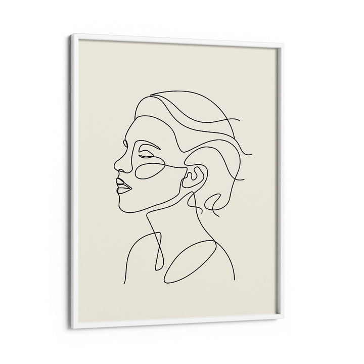 Song - White Nook At You Matte Paper White Frame
