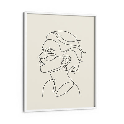 Song - White Nook At You Matte Paper White Frame