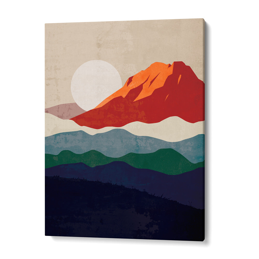 Textured Sunrise Nook At You Canvas Gallery Wrap