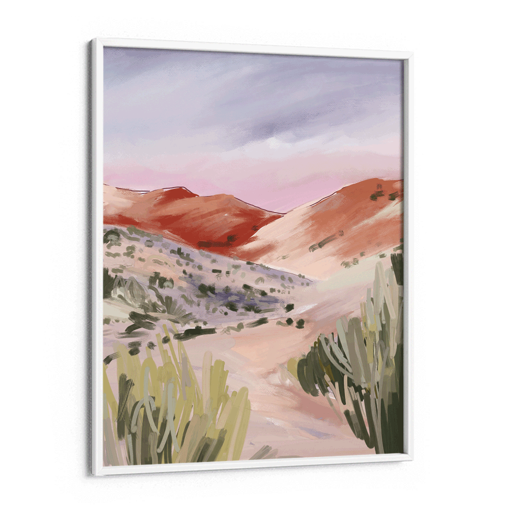 The Ideal Setting Nook At You Matte Paper White Frame