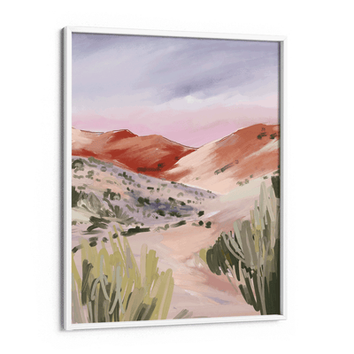 The Ideal Setting Nook At You Matte Paper White Frame