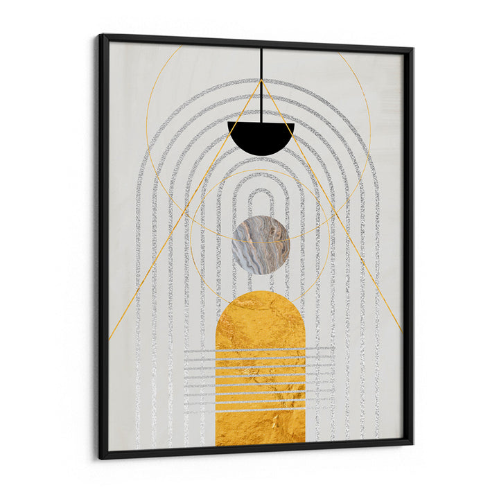The Golden Arch Abstract Painting-Rolled Art-Nook At You