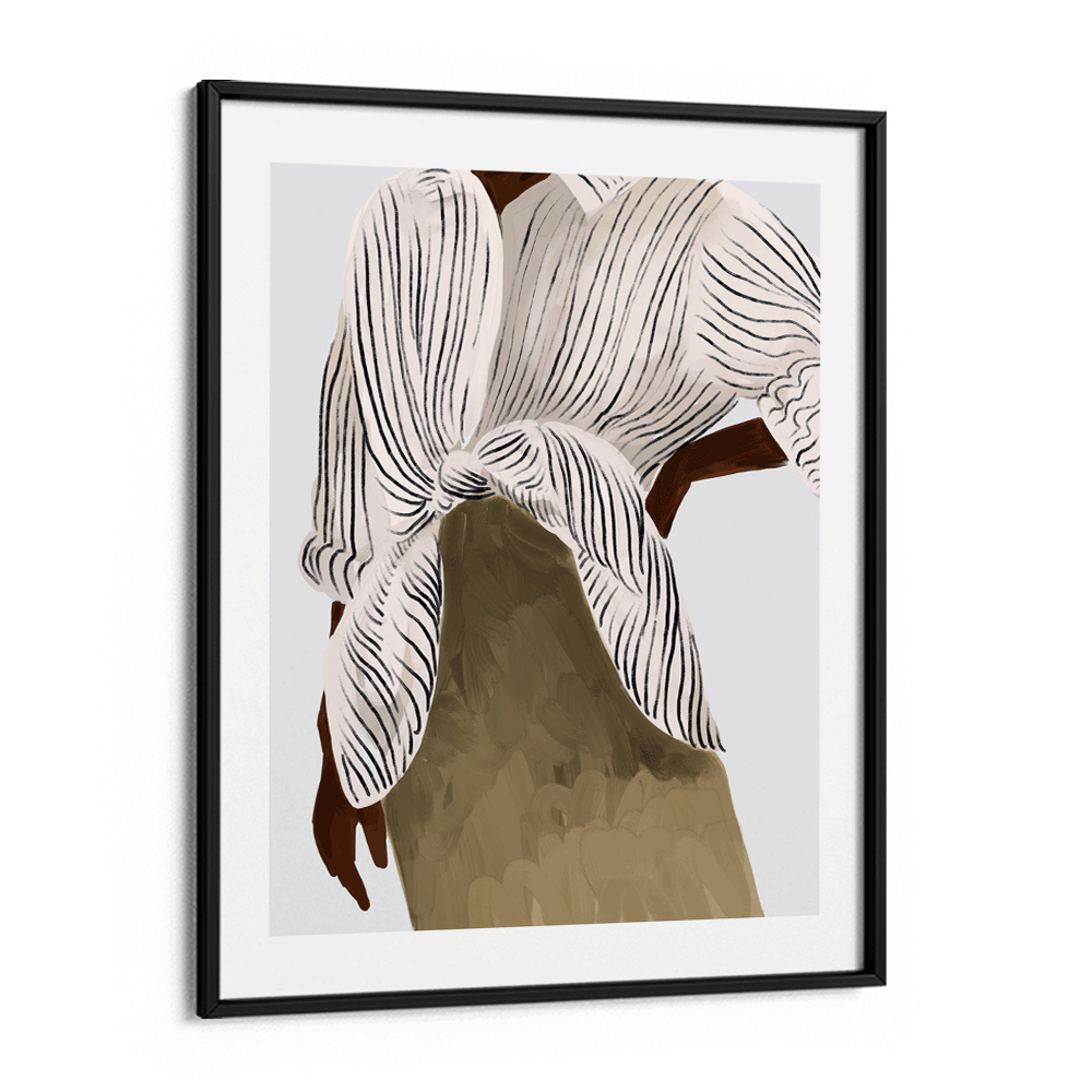 Chic Nook At You Matte Paper Black Frame