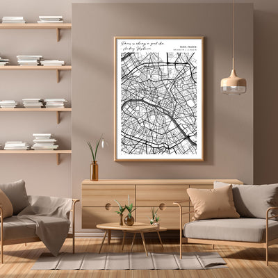 Map Art - White - Modern #2 Nook At You  
