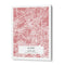 Map Art - Baby Pink - The Executive