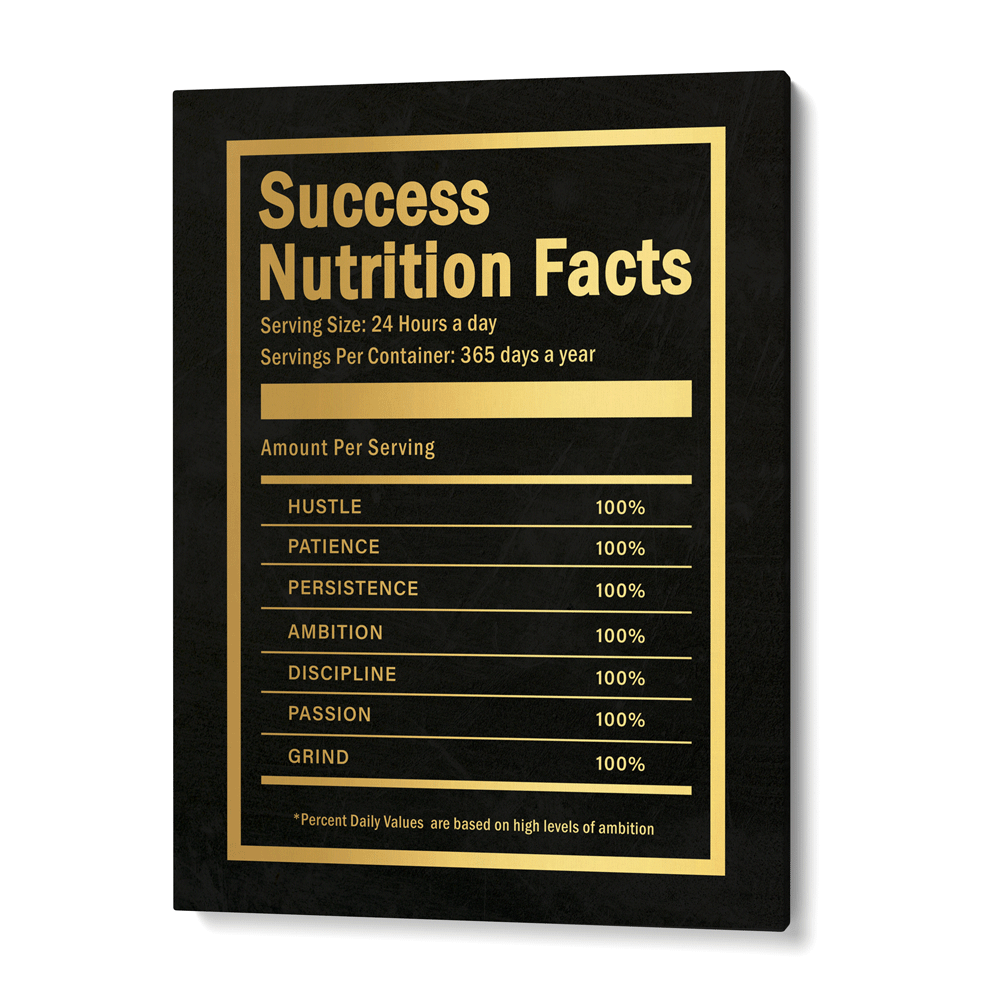 Success Nutrition Facts Nook At You  