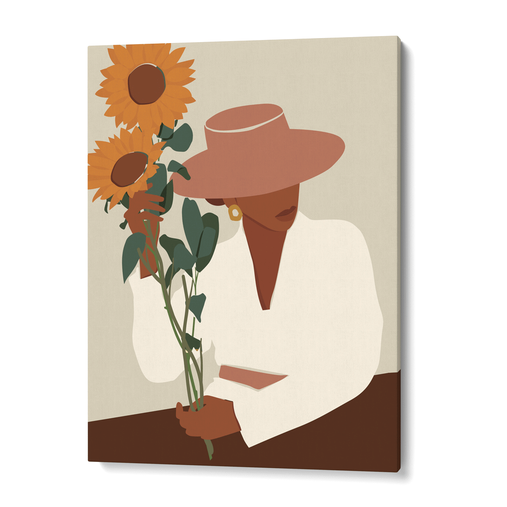 Sunflower Harmony Nook At You Canvas Gallery Wrap