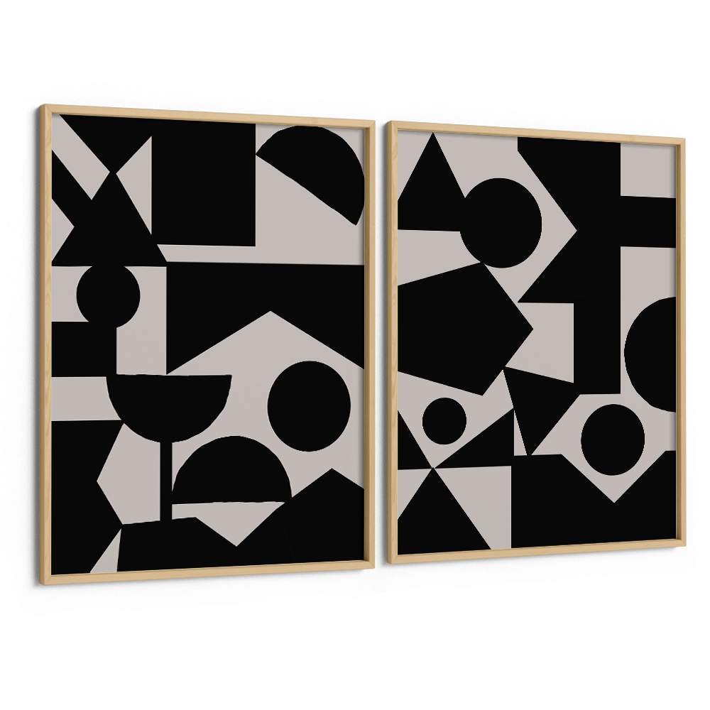 Suspect Set of 2-Wooden Frame-Nook At You
