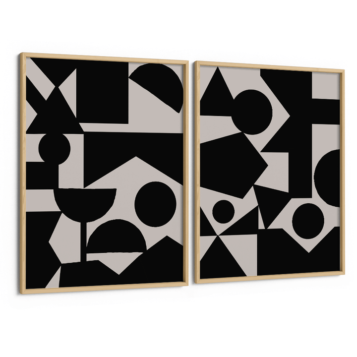 Suspect Set of 2-Wooden Frame-Nook At You