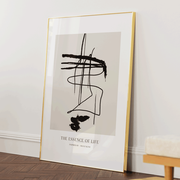 The Essence Of Life Abstract Wall Art-Rolled Art-Nook At You