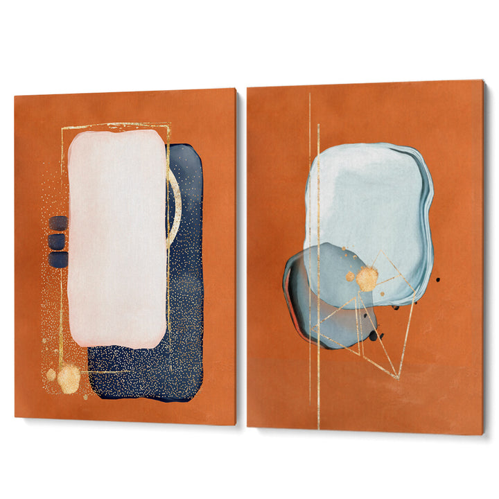 Terracotta Set of 2-Gallery Wrap-Nook At You