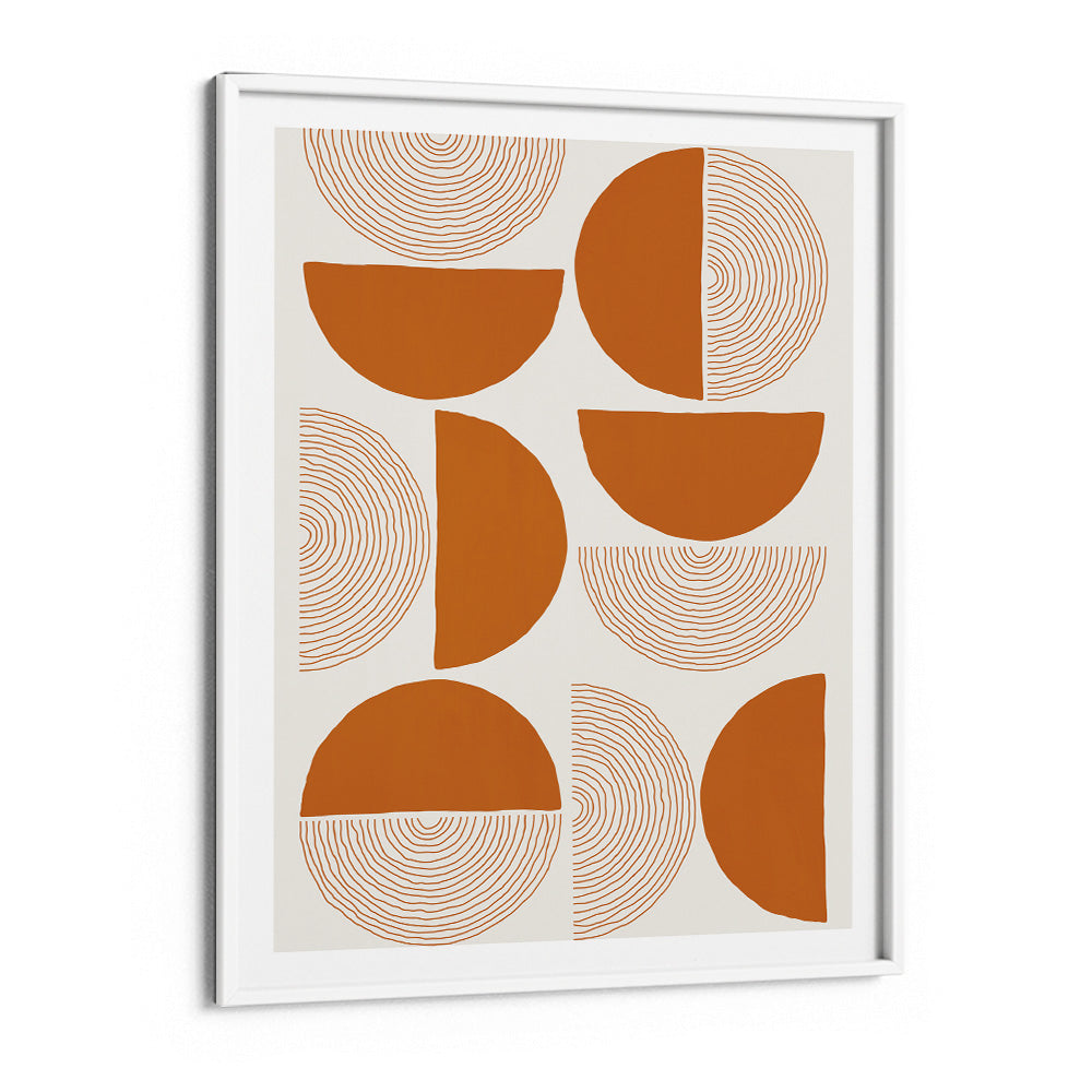 Passage - Terracotta Nook At You Matte Paper White Frame