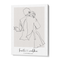 Personalized Line Art - Dance