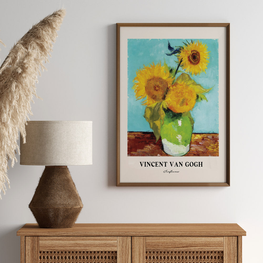 Vincent Van Gogh - Sunflowers (1887) Nook At You Matte Paper Rolled Art