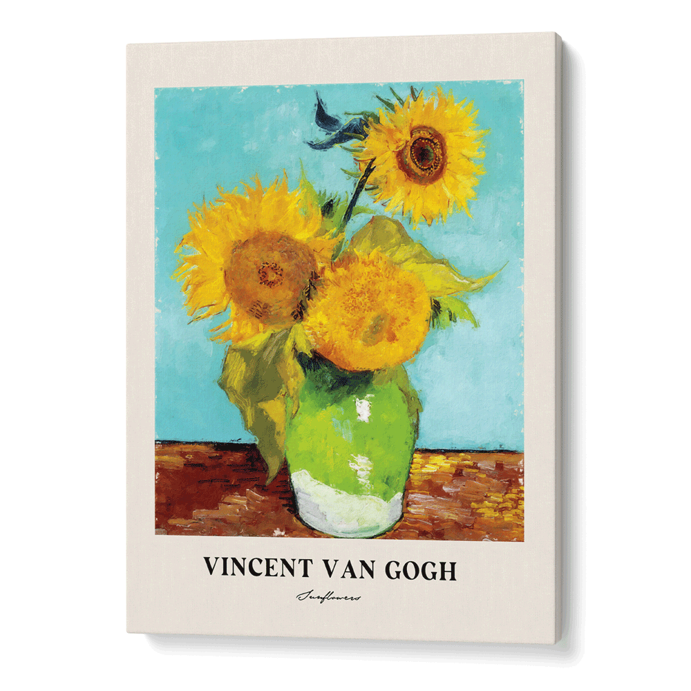 Vincent Van Gogh - Sunflowers (1887) Nook At You Canvas Gallery Wrap