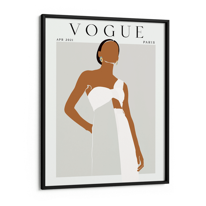 Abstract Vogue - April 2021 Nook At You Matte Paper Black Frame