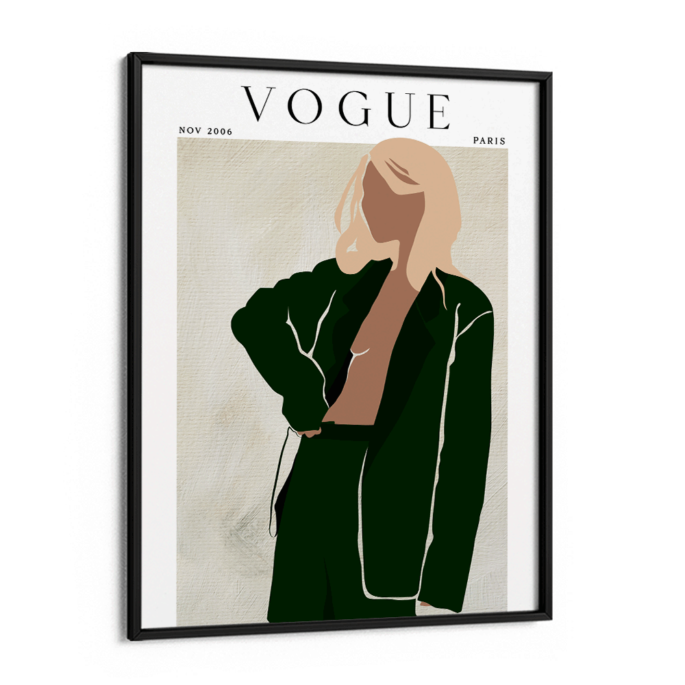 Abstract Vogue - Nov 2006 Nook At You Matte Paper Black Frame