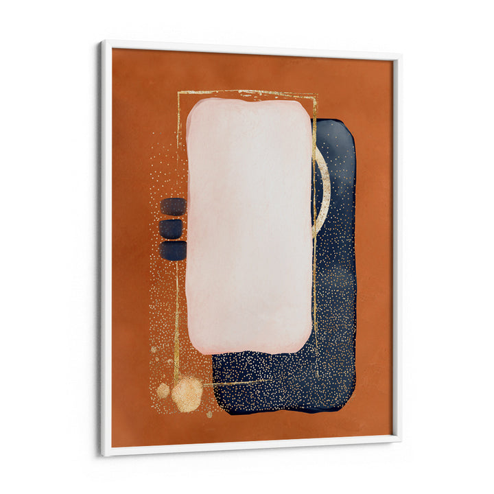 Throne of Life Abstract Painting-White Frame-Nook At You
