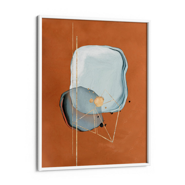 Ethereal Catch Abstract Painting-White Frame-Nook At You