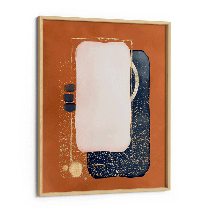Throne of Life Abstract Painting-Wooden Frame-Nook At You