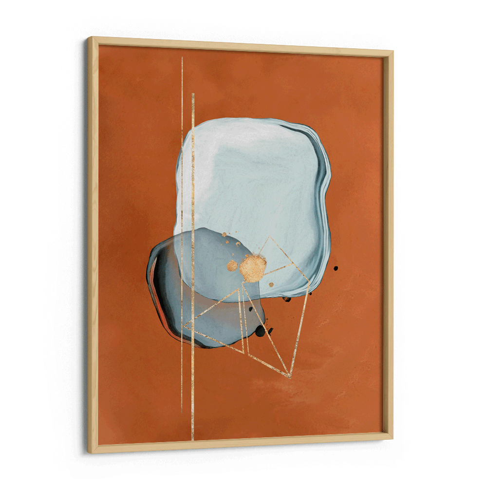 Ethereal Catch Abstract Painting-Wooden Frame-Nook At You