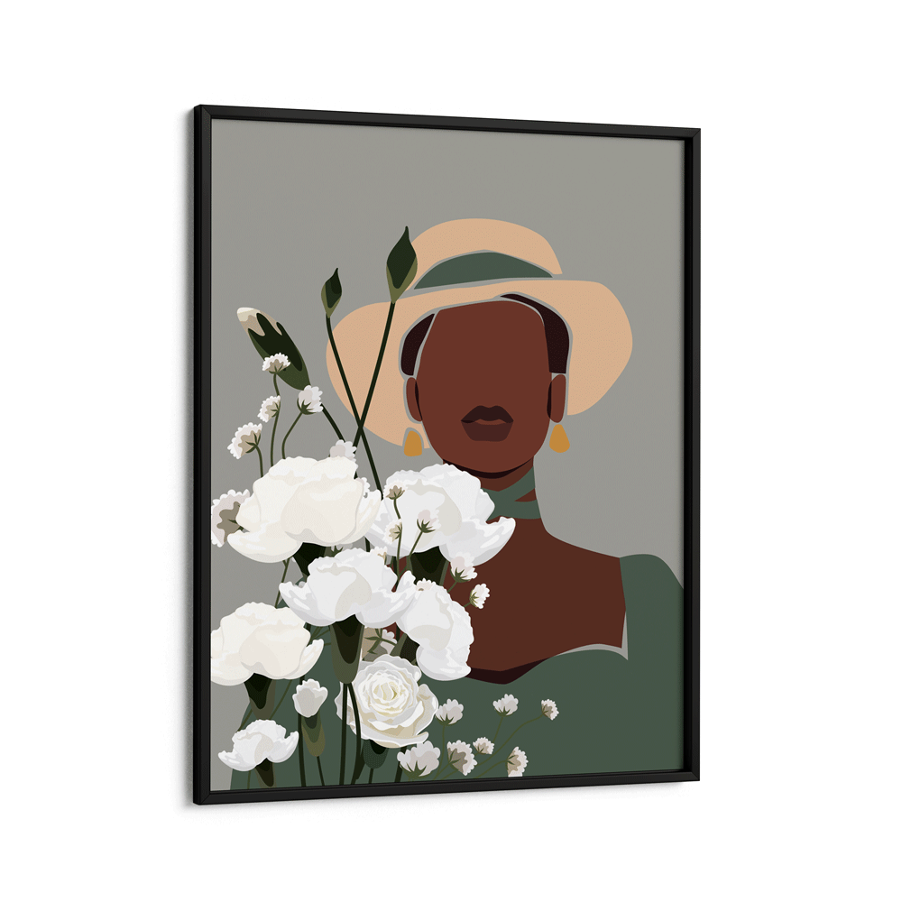Bliss Nook At You Matte Paper Black Frame