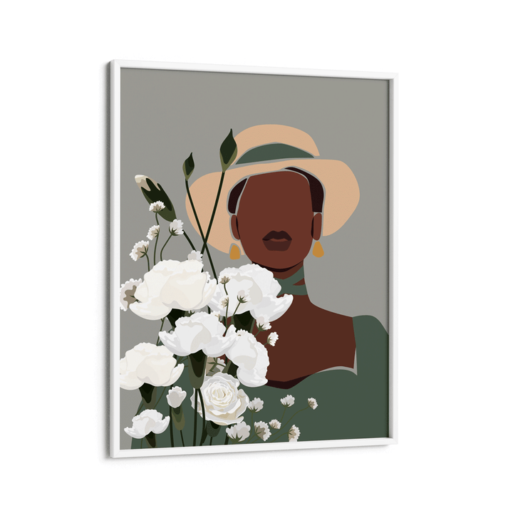 Bliss Nook At You Matte Paper White Frame