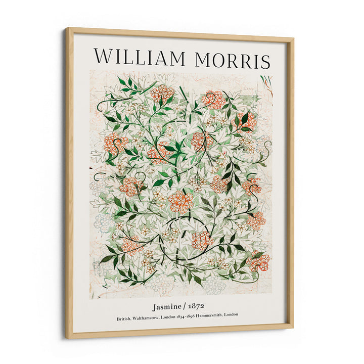 William Morris - Jasmine Nook At You Matte Paper Wooden Frame
