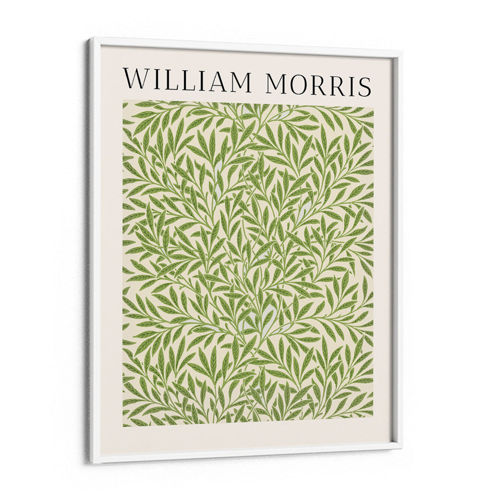 William Morris - Scroll Nook At You Matte Paper White Frame