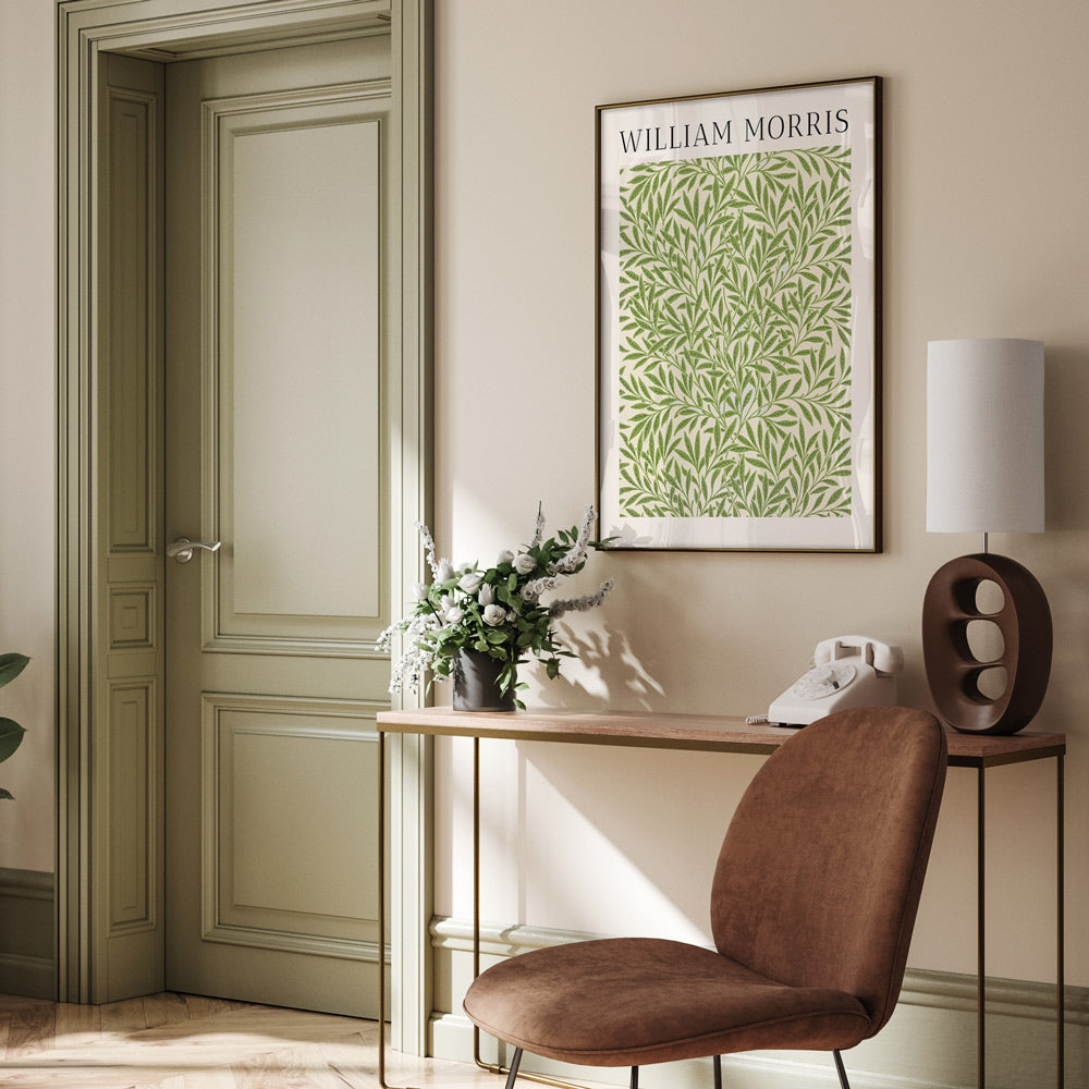 William Morris - Scroll Nook At You Matte Paper Rolled Art