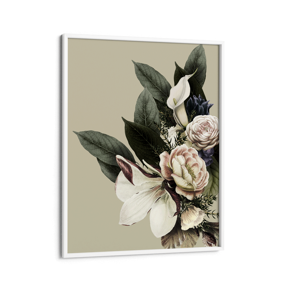 Moonlit Fauna #2 Nook At You Matte Paper White Frame