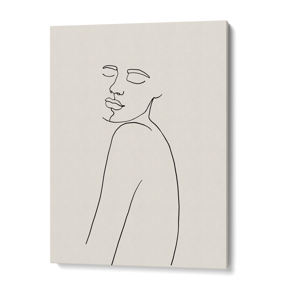 Perception - Cream Nook At You Canvas Gallery Wrap