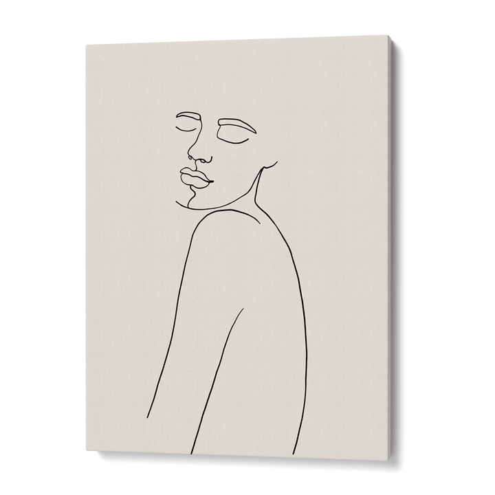 Perception - Cream Nook At You Canvas Gallery Wrap
