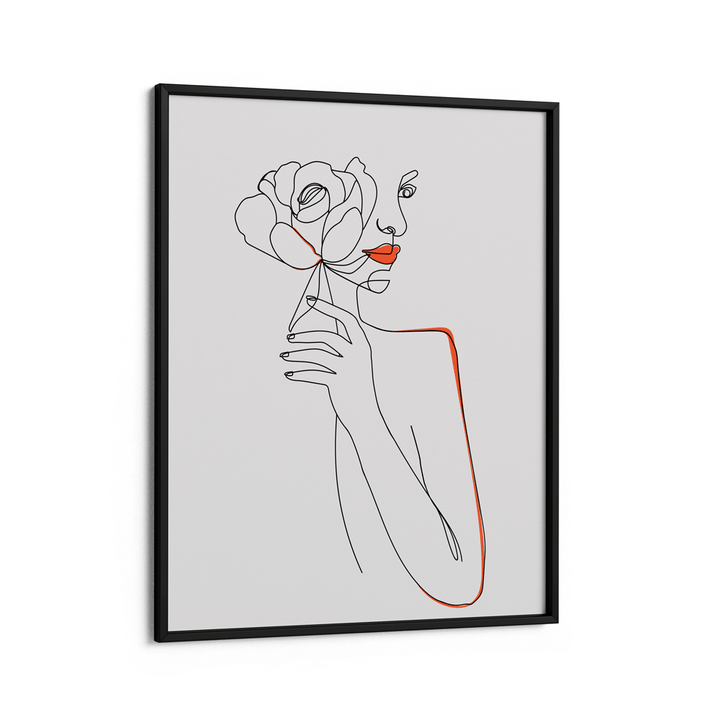 Clarity - White Nook At You Matte Paper Black Frame