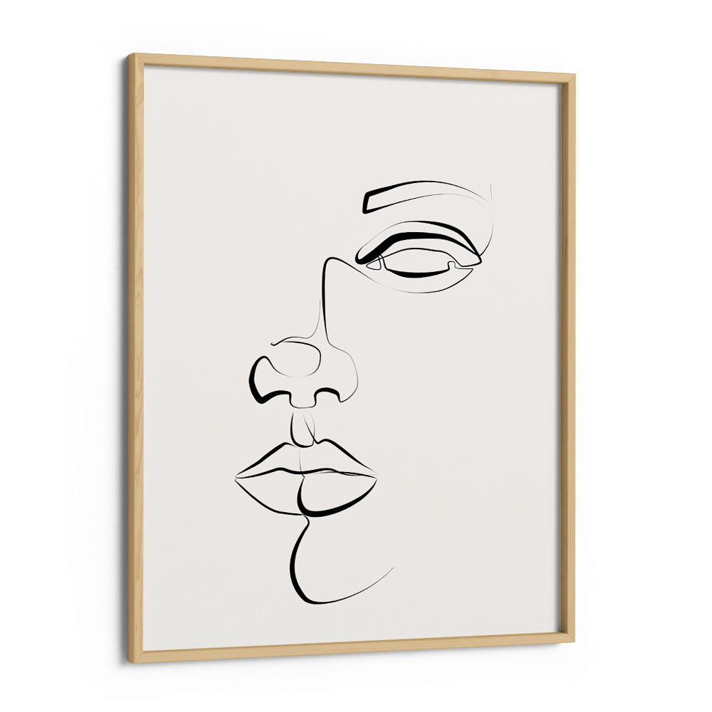 Desire Nook At You Matte Paper Wooden Frame