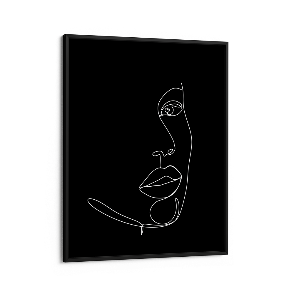 Partial - Black Nook At You Matte Paper Black Frame