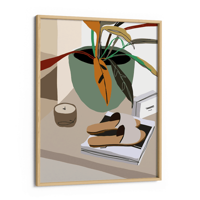 Garden of Culture Nook At You Matte Paper Wooden Frame