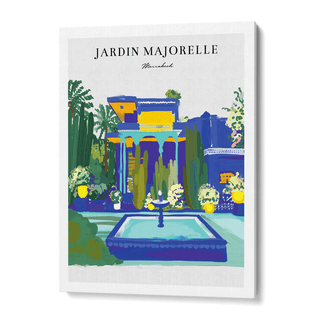 Jardin Majorelle Landscape Painting