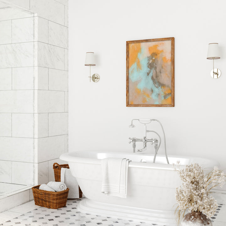 Evanescent Fall Abstract Wall Art-Nook At You