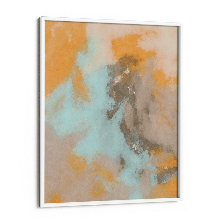 Evanescent Fall Abstract Wall Art-White Frame-Nook At You