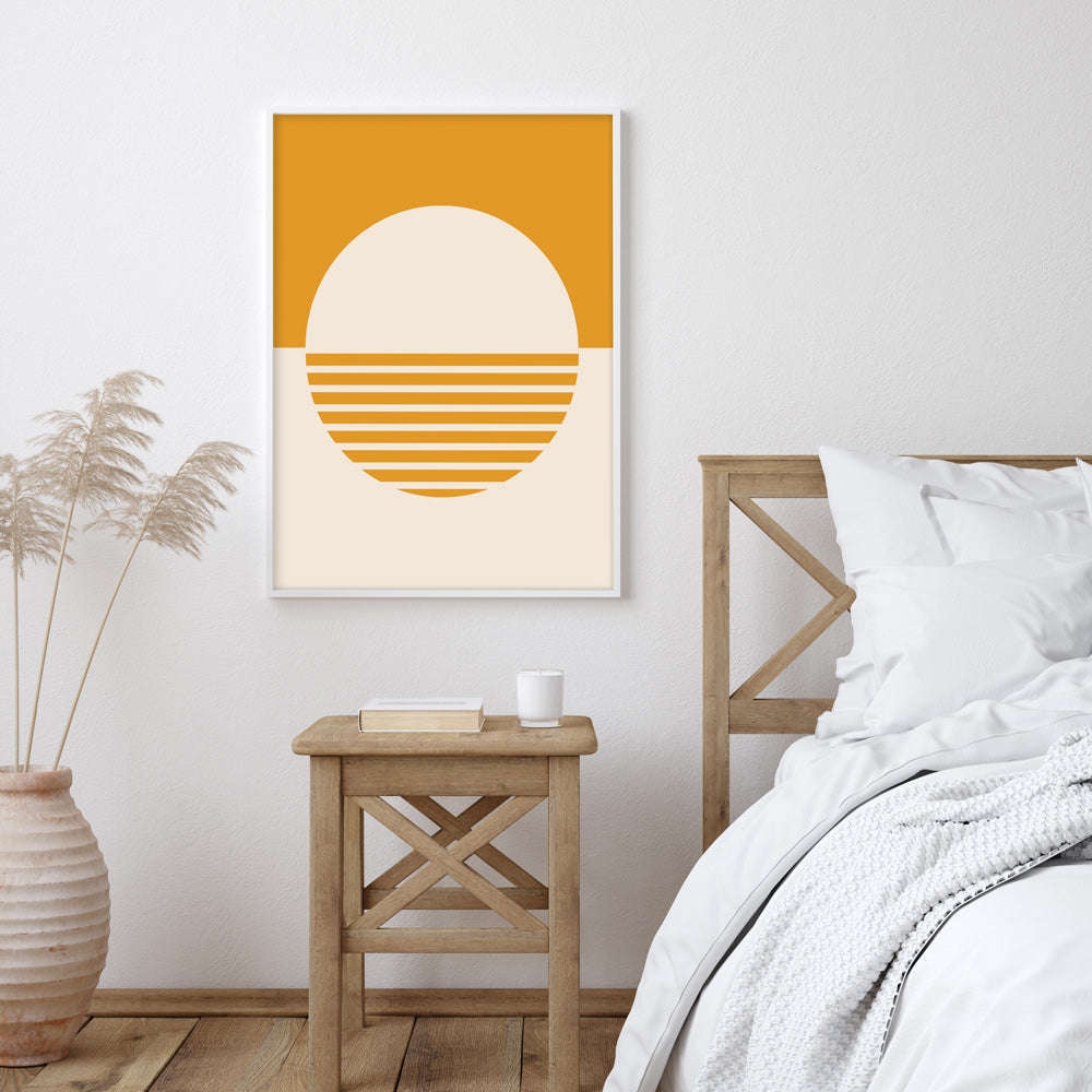 Abstract Sun Block Abstract Art Prints-Nook At You