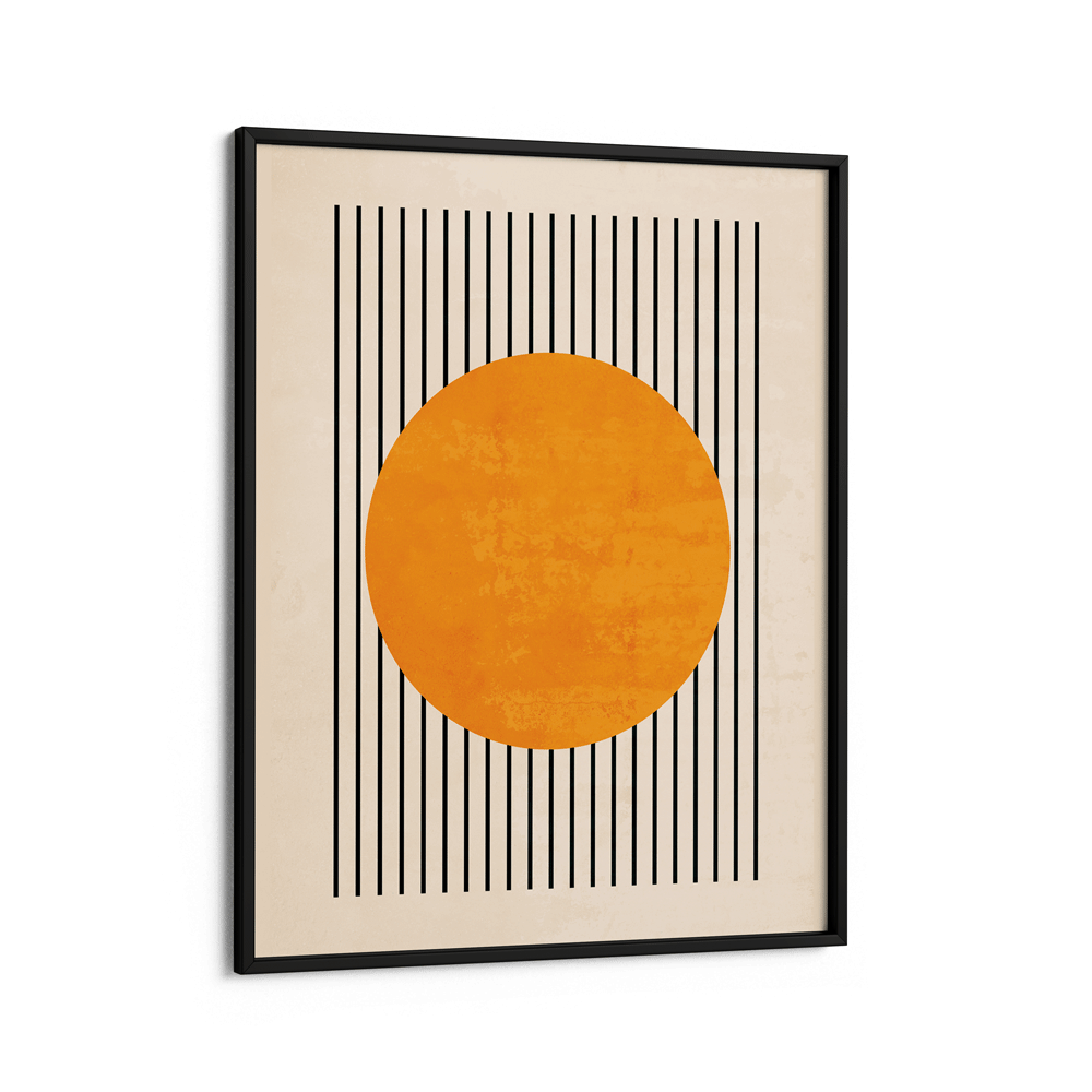 Sun Colour Block Abstract Art Prints-Rolled Art-Nook At You