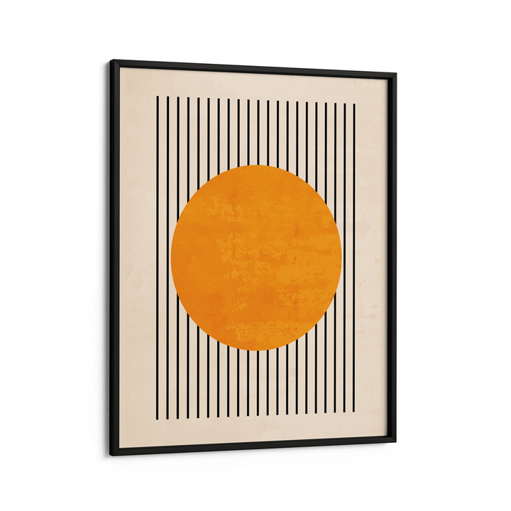 Sun Colour Block Abstract Art Prints-Rolled Art-Nook At You