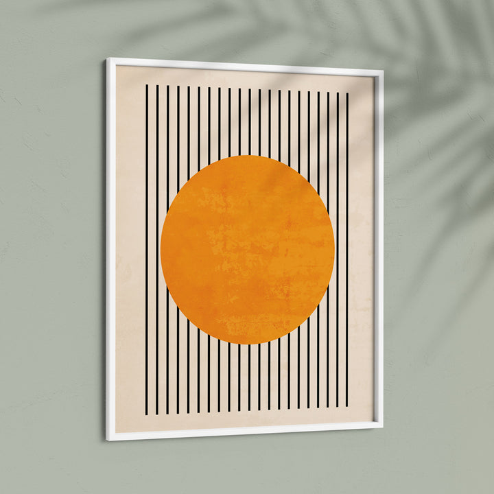 Sun Colour Block Abstract Art Prints-Nook At You