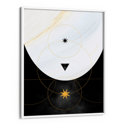Celestial Nook At You Matte Paper White Frame