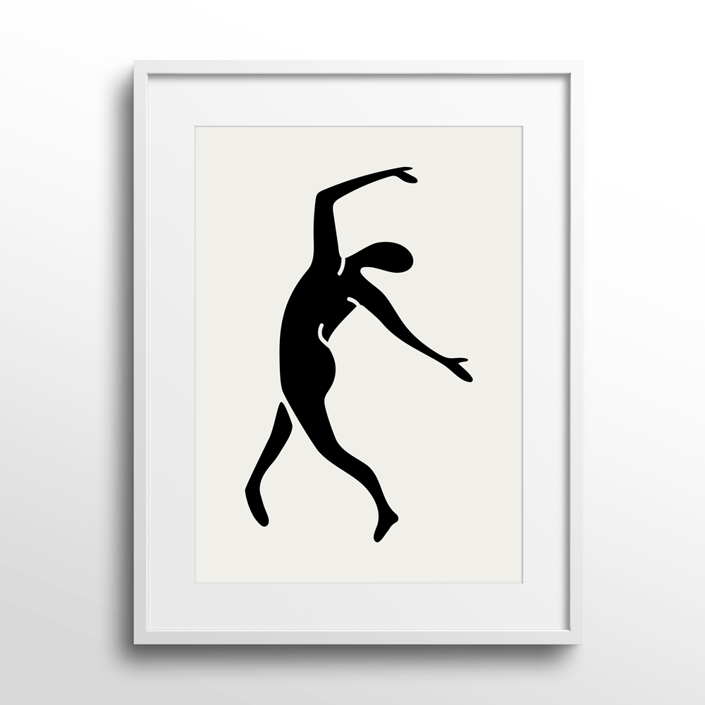 The Dance - Matisse Inspired Abstract Wall Art-Nook At You