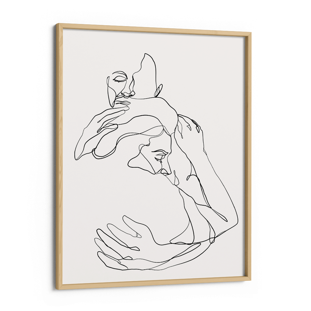 Cuddle Nook At You Matte Paper Wooden Frame